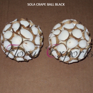 Sola Crape Ball Black-Sola Balls