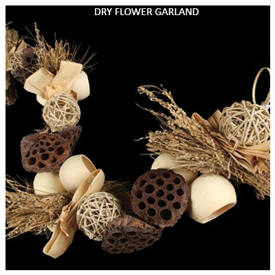 Dried Flowers Garland - Dried Flowers Garland Wholesale