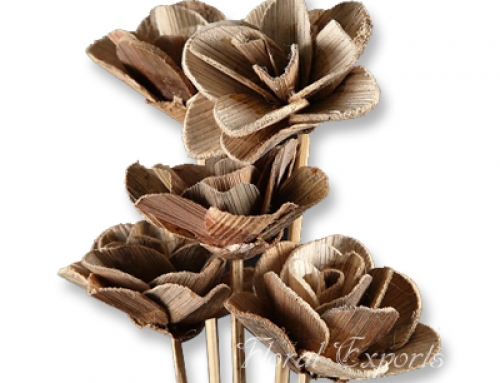 Betal Rose Flowers 8cm on Stem