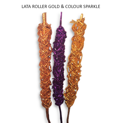 Lata Roller Gold & Color Sparkle
