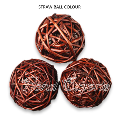 Straw Ball Colour - Wholesale Decorative Vase Fillers