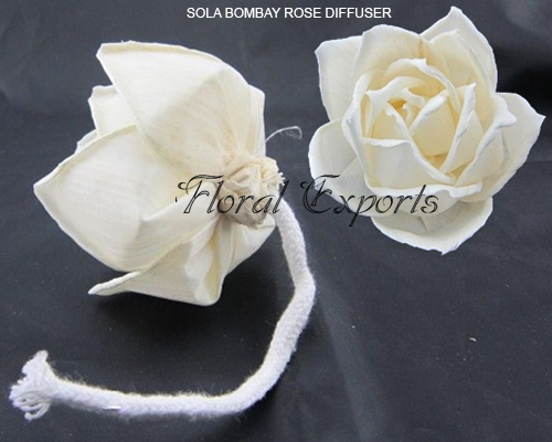 Sola Bombay Rose Diffuse Flowers