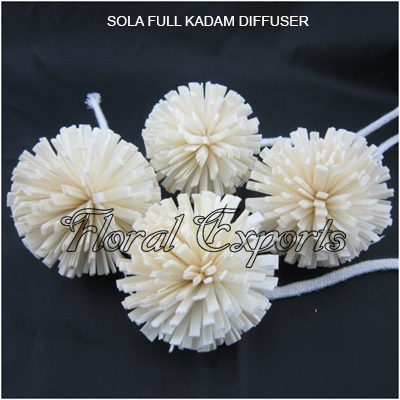 Sola Full Kadam Wick Diffuser - Sola Diffuser Flowers