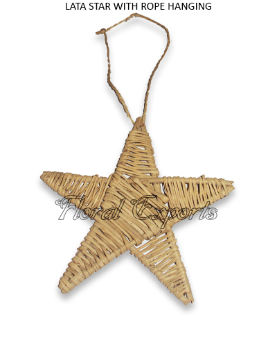 LATA STAR WITH ROPE HANGING - Macaw Rope Swing