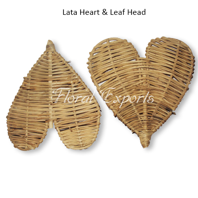 Lata Heart & Leaf Head - Parrot Bird Toy